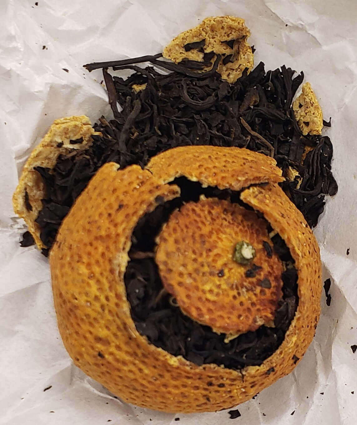 Tea-Filled Tangerines