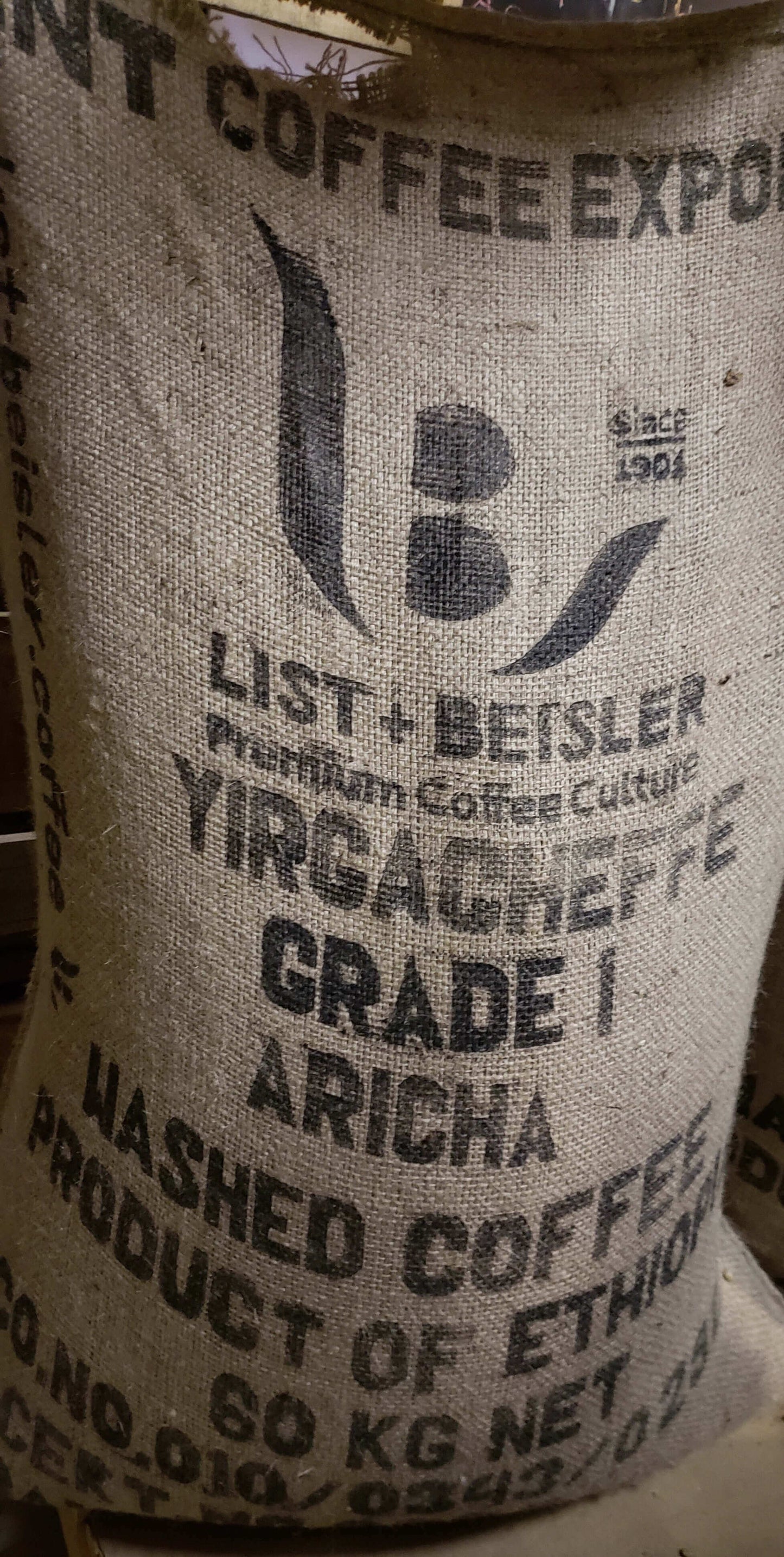 Ethiopia Washed Yirgacheffe Aricha