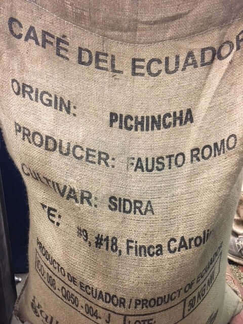 Ecuador Pichincha Sidra Honey