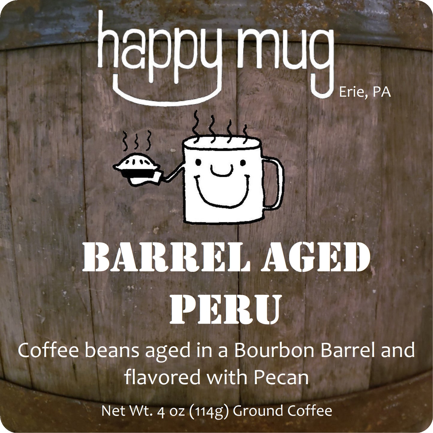 Barrel Aged Coffee with Pecan