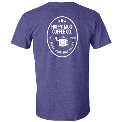 Classic Happy Mug T-shirt (Purple)