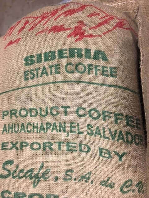 El Salvador Washed Siberia Estate