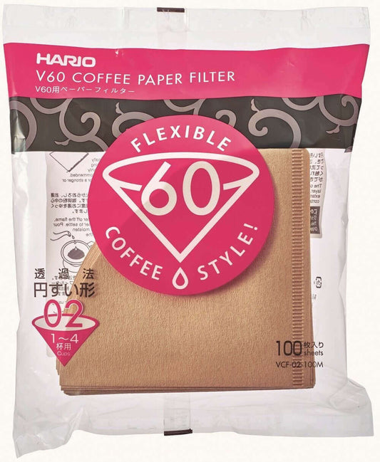 Hario BROWN Coffee Filters for V60 #02